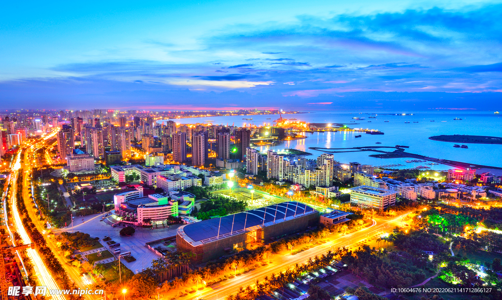 海口城市夜景