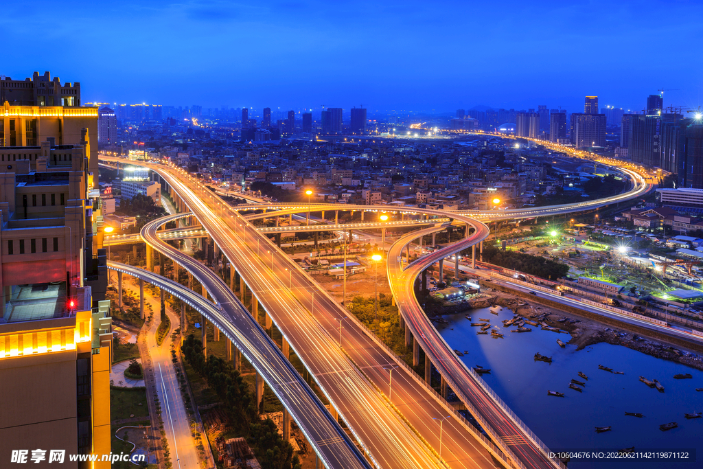 厦门杏林大桥夜景