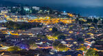 云南丽江古城夜景