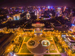 成都天府广场夜景