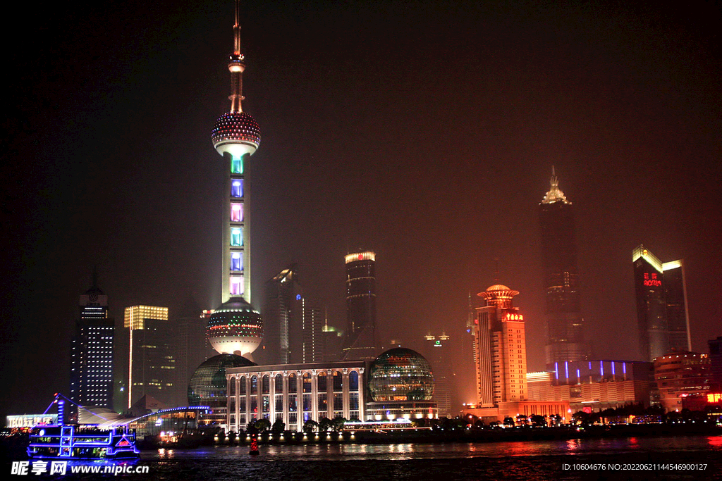 城市夜景图