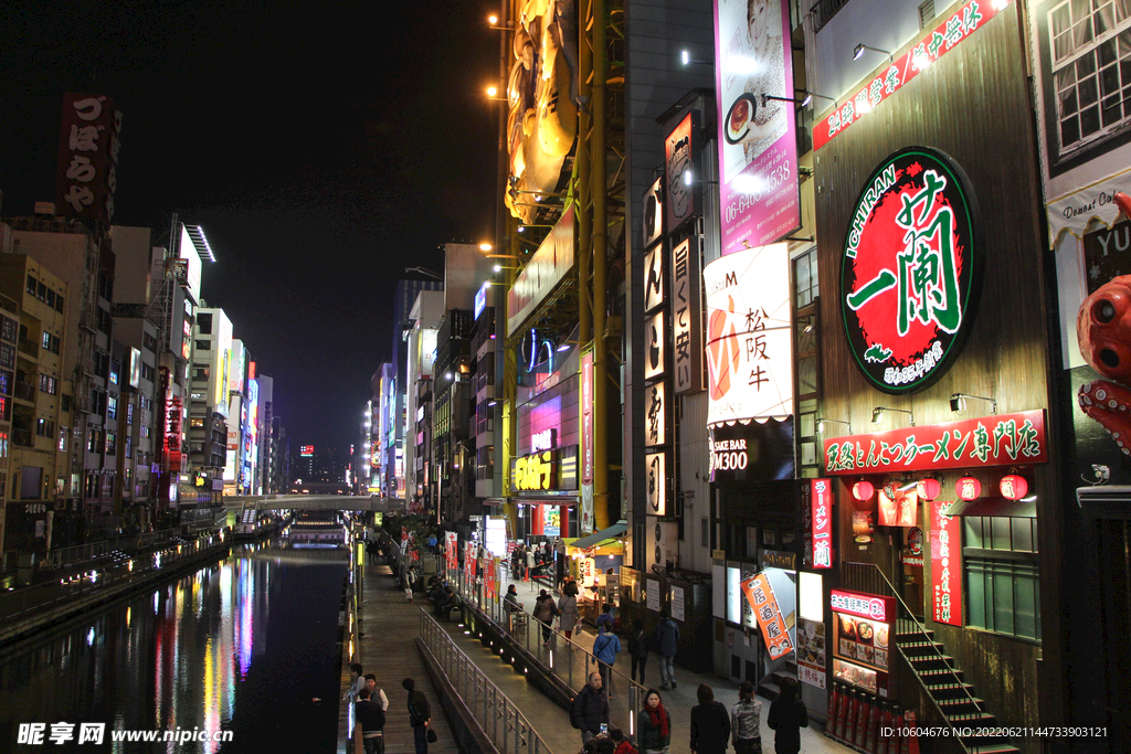 城市夜景图