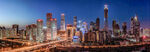 城市夜景图