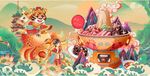 火锅文化 传统 中国风