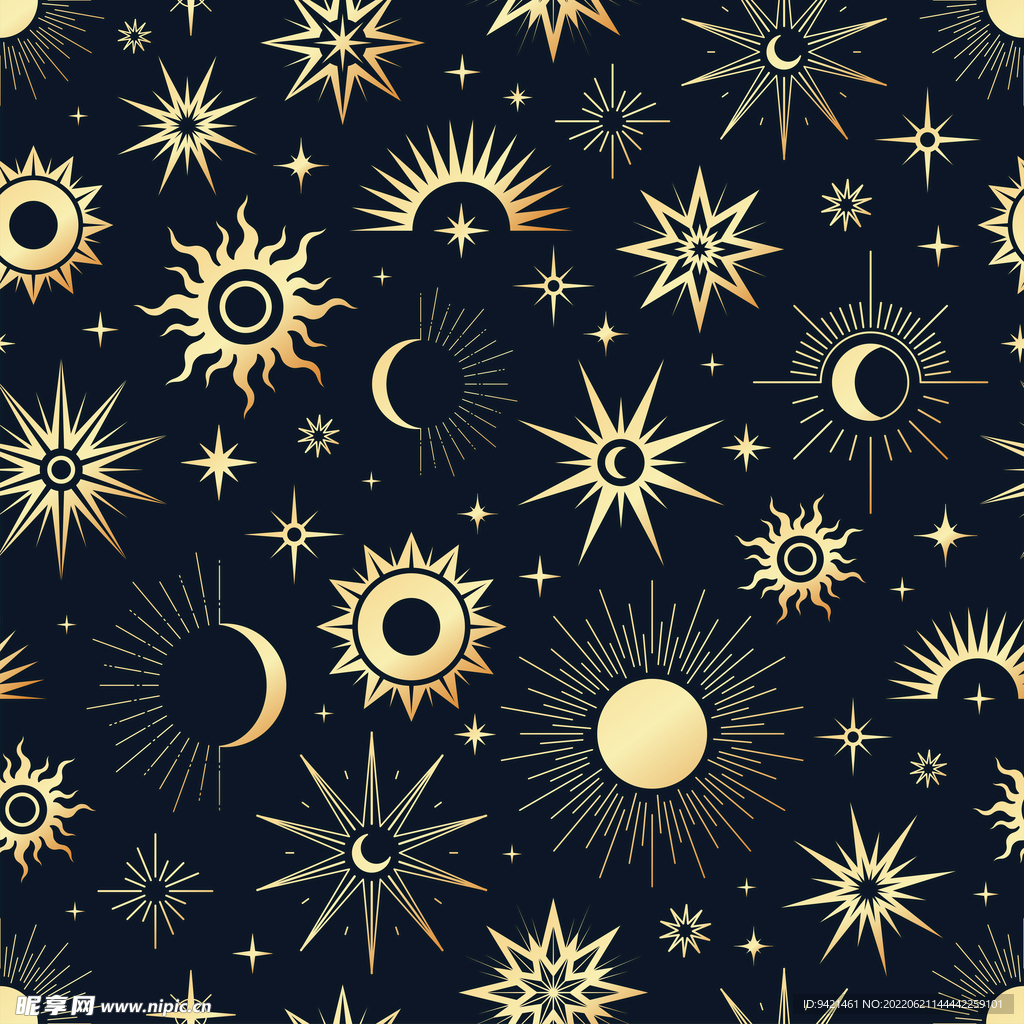 星空插画