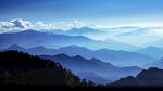山水风景  唯美风景 山脉