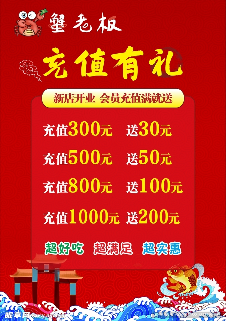 充值台卡