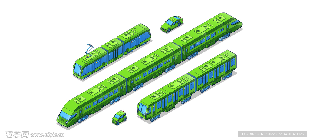 电车2.5D