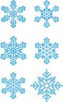 雪花纹理素材