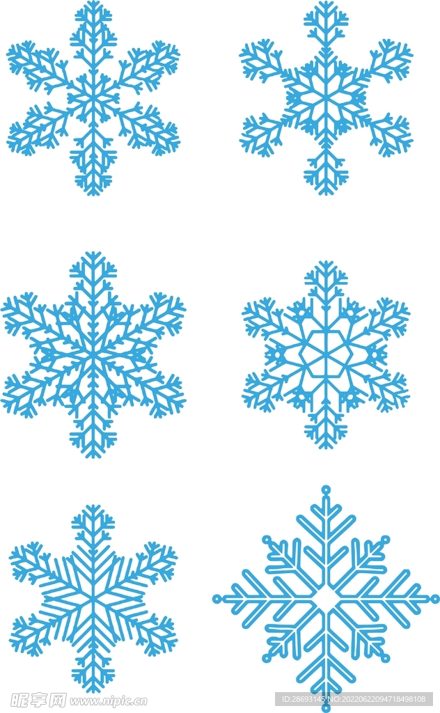 雪花纹理素材