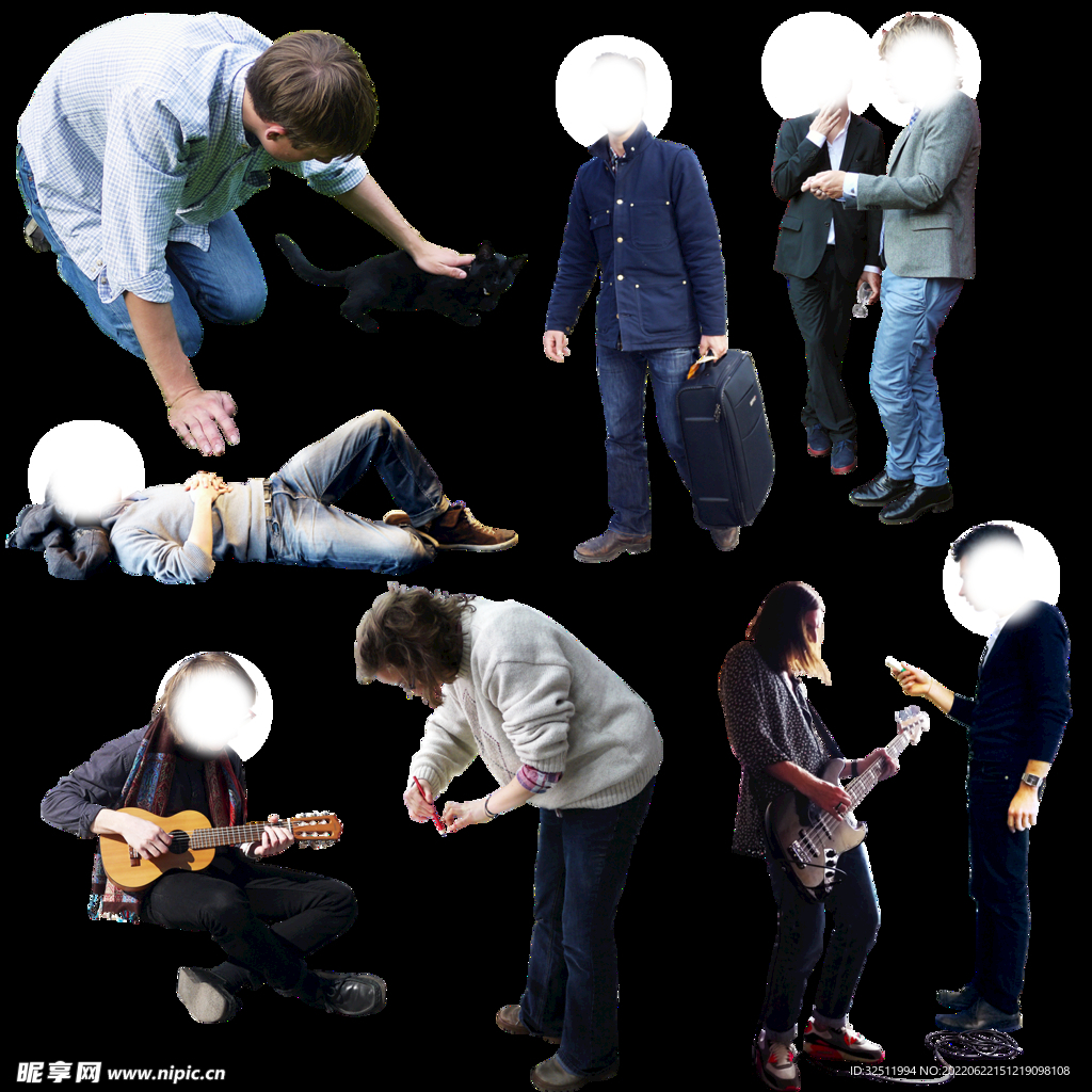 后期人物素材