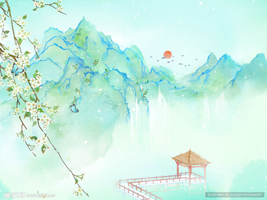 风景插画