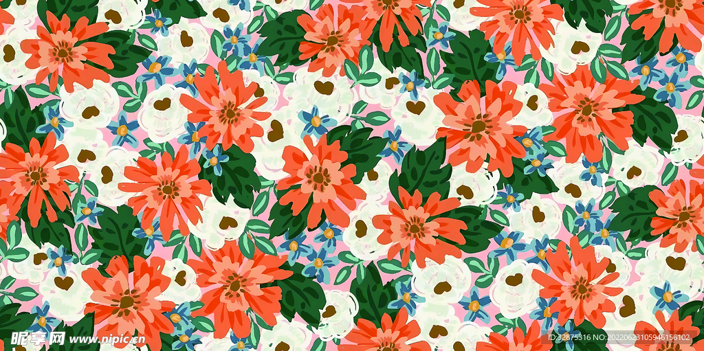 手绘花