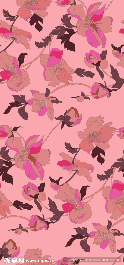 手绘花