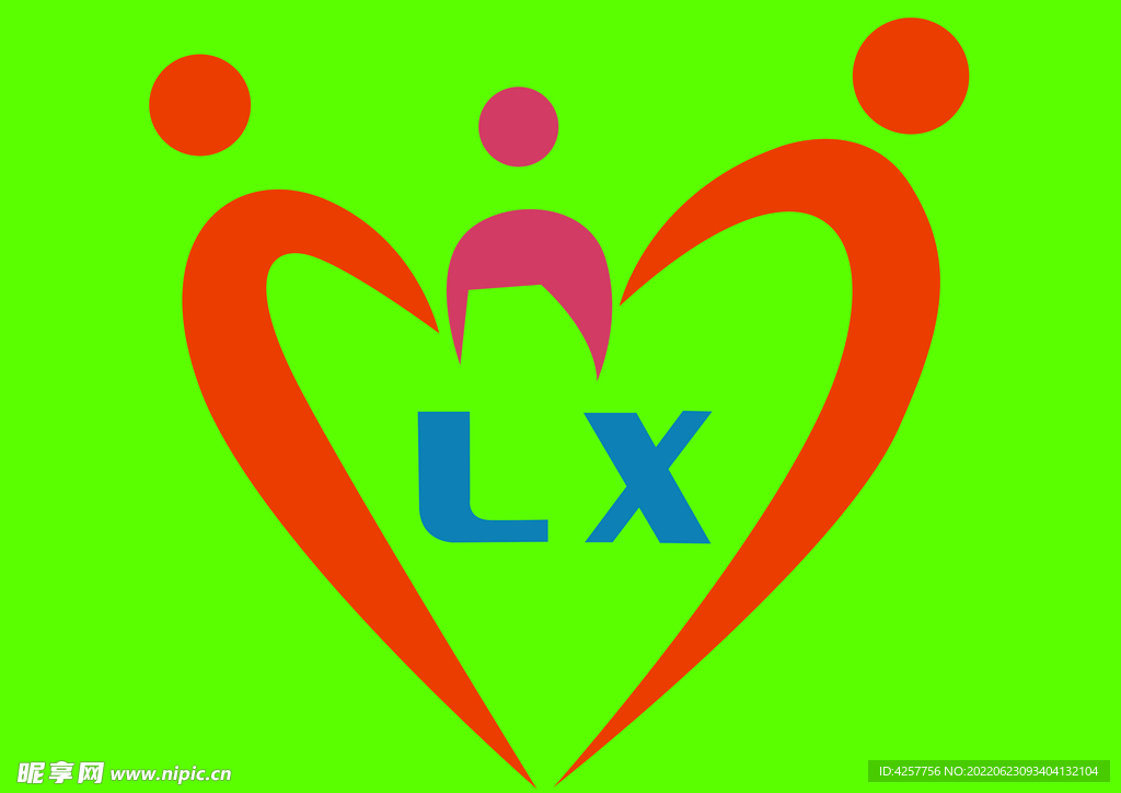爱心logo标志