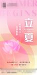 地产二十四节气立夏朋友圈