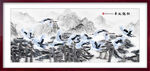 中国风山水画         