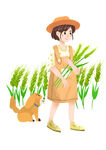 芒种插画           