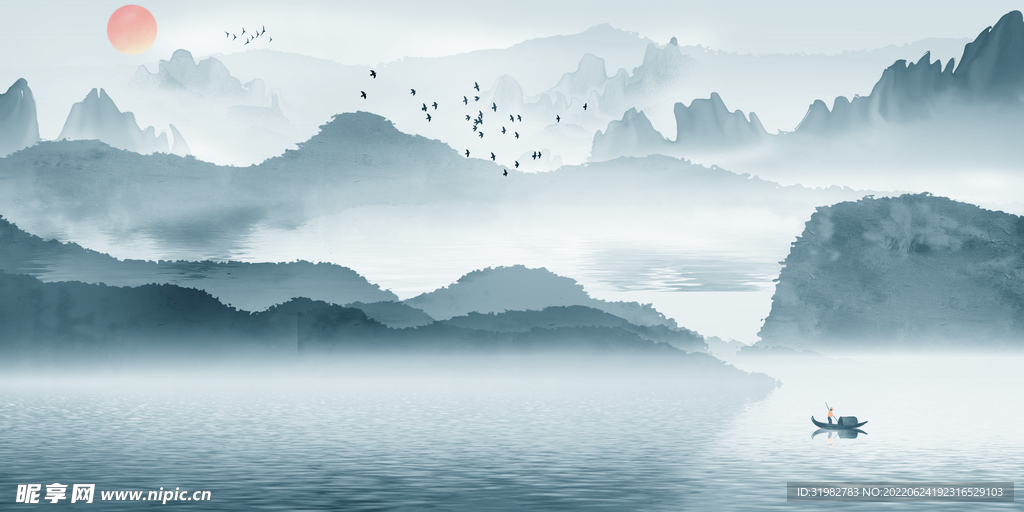山水画