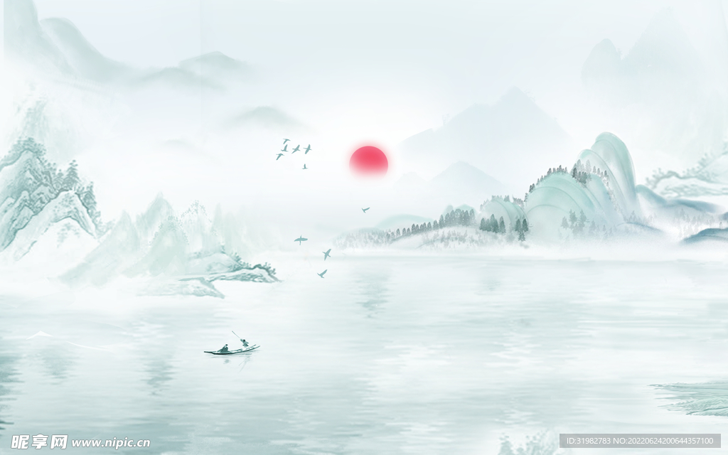 山水画