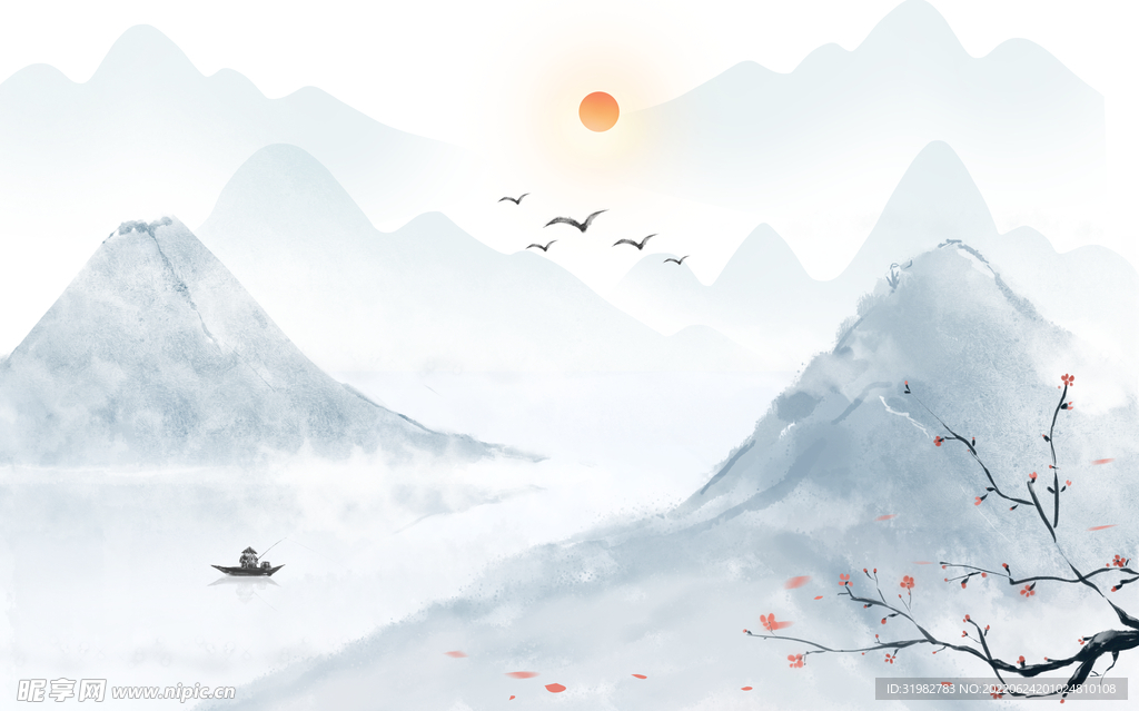 山水画
