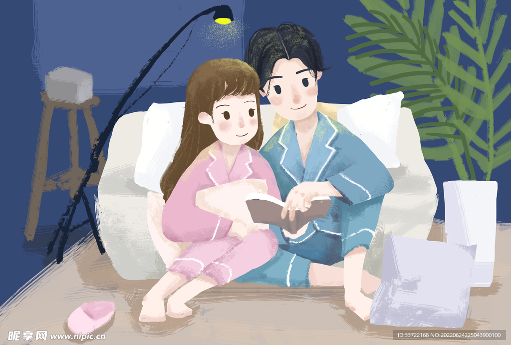七夕插画