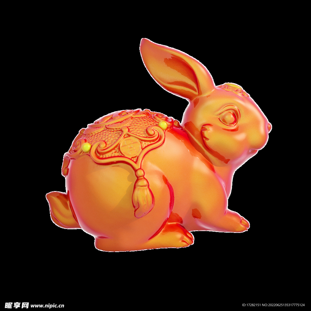 中秋插画   可爱卡通兔子  