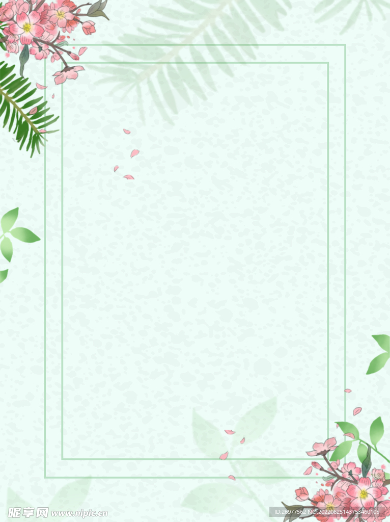  花朵背景