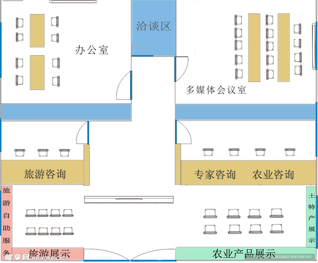 展厅平面改版