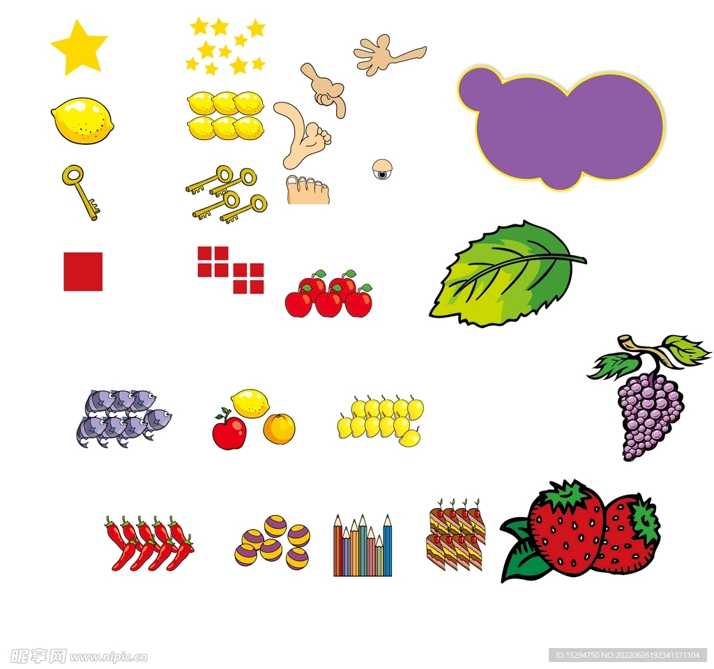 水果动物图片素材-编号10086221-图行天下
