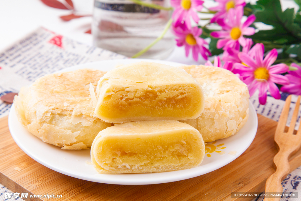 鲜花饼零食甜品