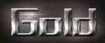 银色效果字