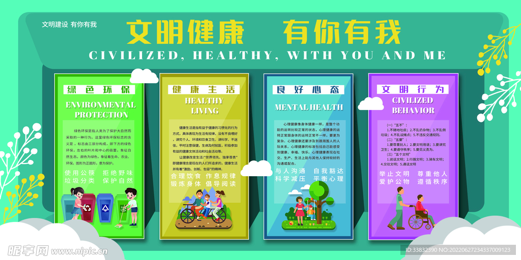 环保展板