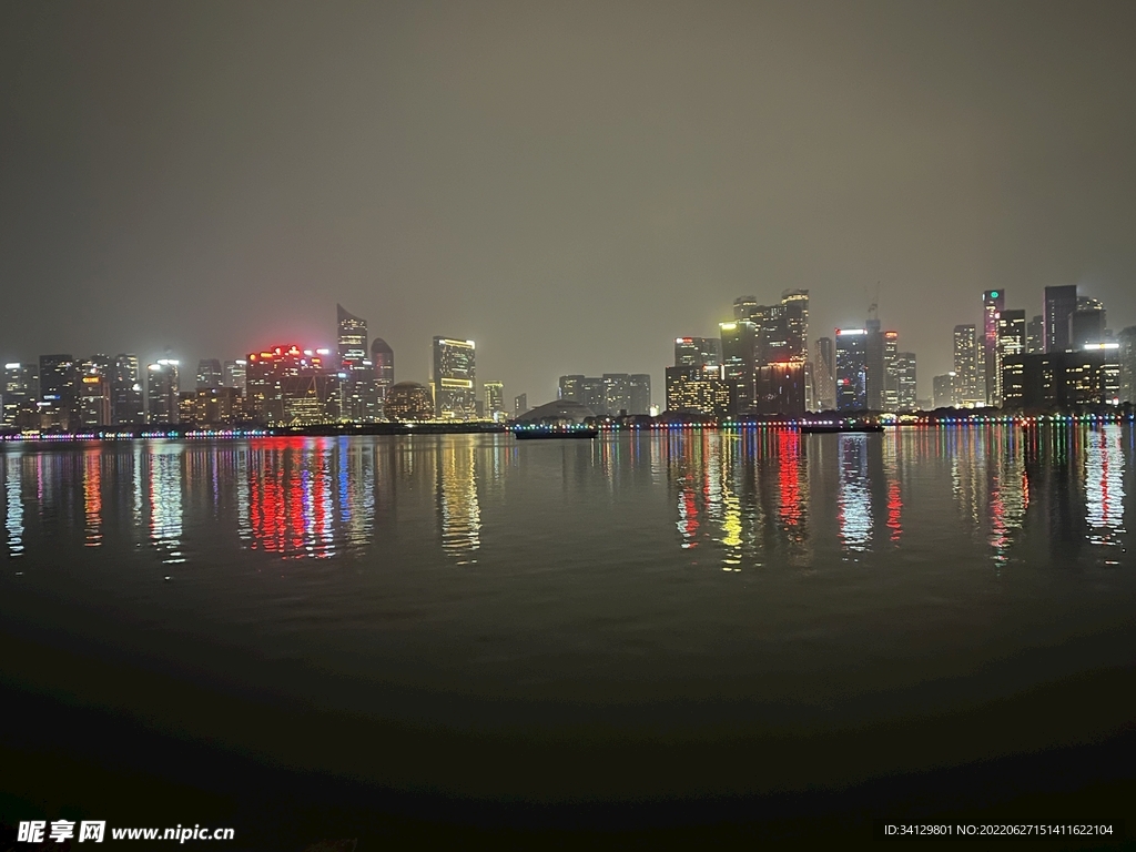 钱塘江夜景