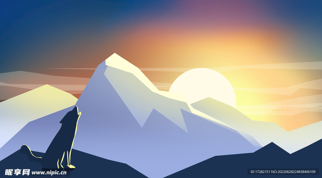 风景 插画   设计   ps