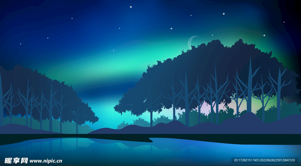 风景 插画   设计   ps