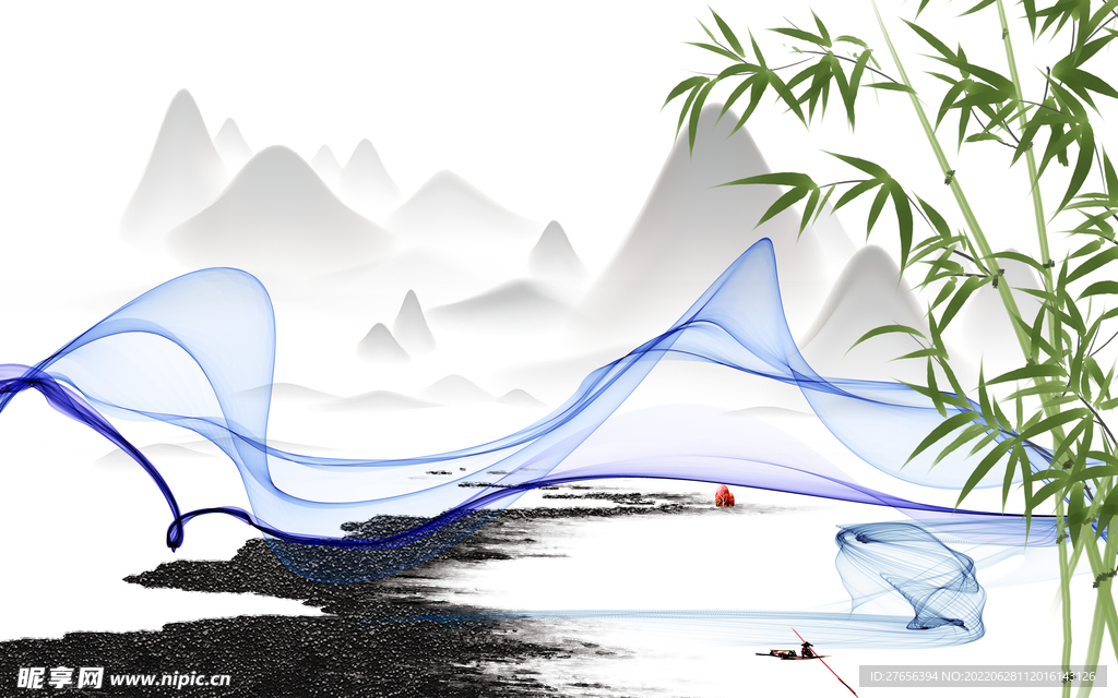 水墨画