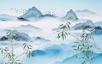 水墨画 