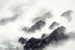 山水 云雾装饰画