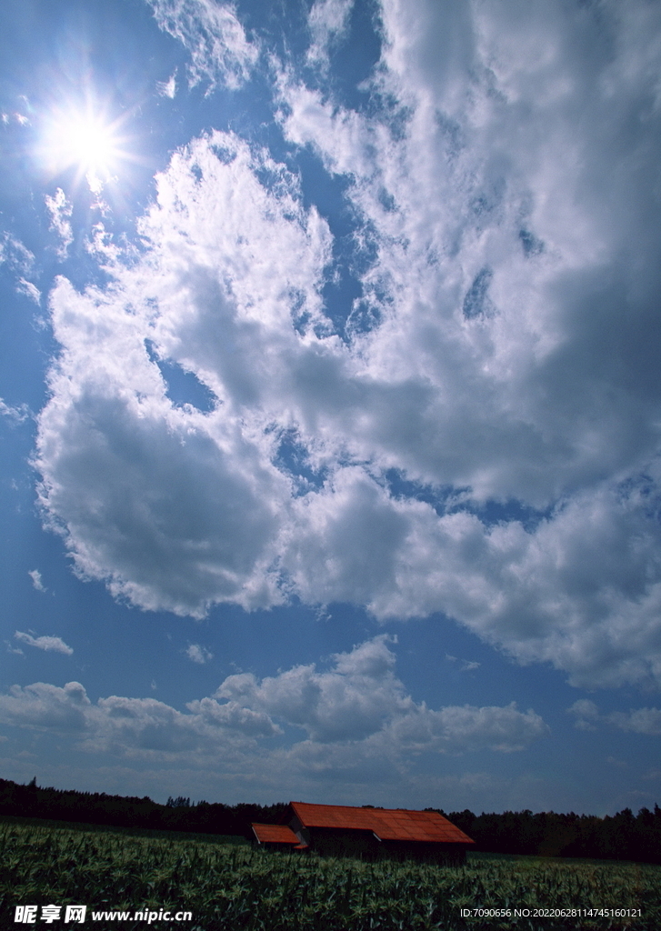 天空大地      