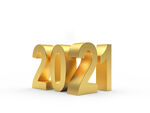 立体2021年字体