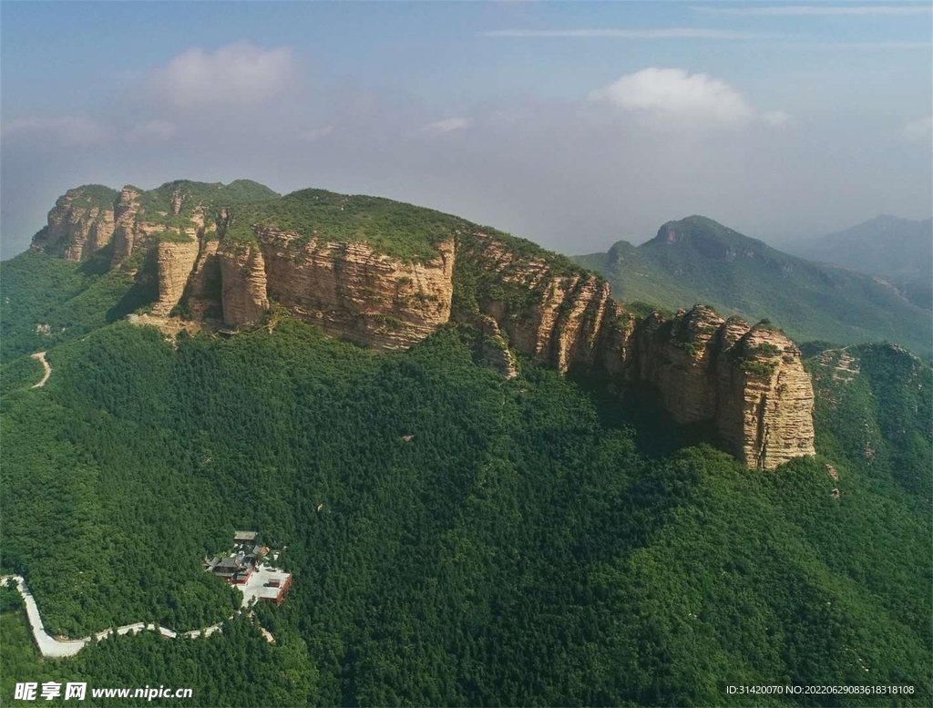 秀美山景