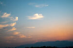 傍晚 晚霞 夕阳 日落 云彩 