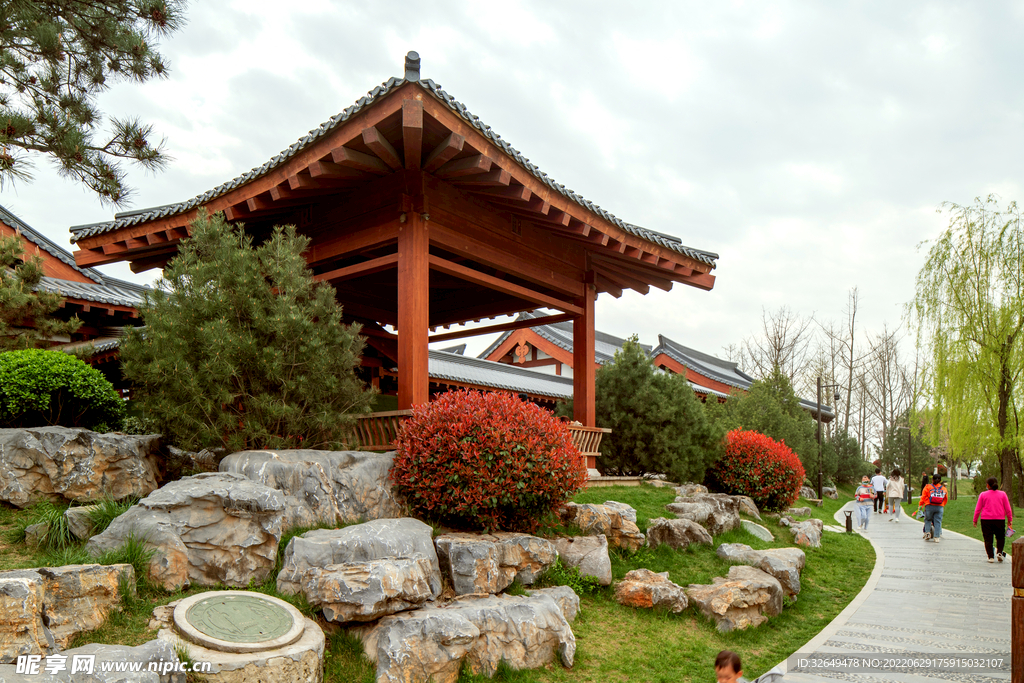 西安渼陂湖景区