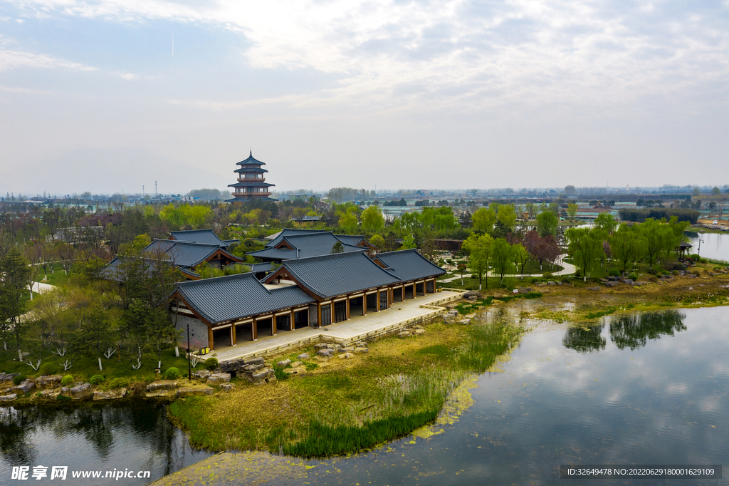 西安渼陂湖景区