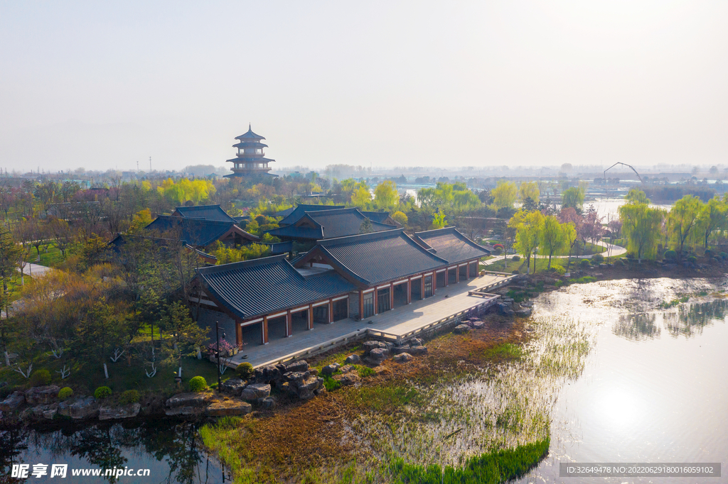 西安渼陂湖景区