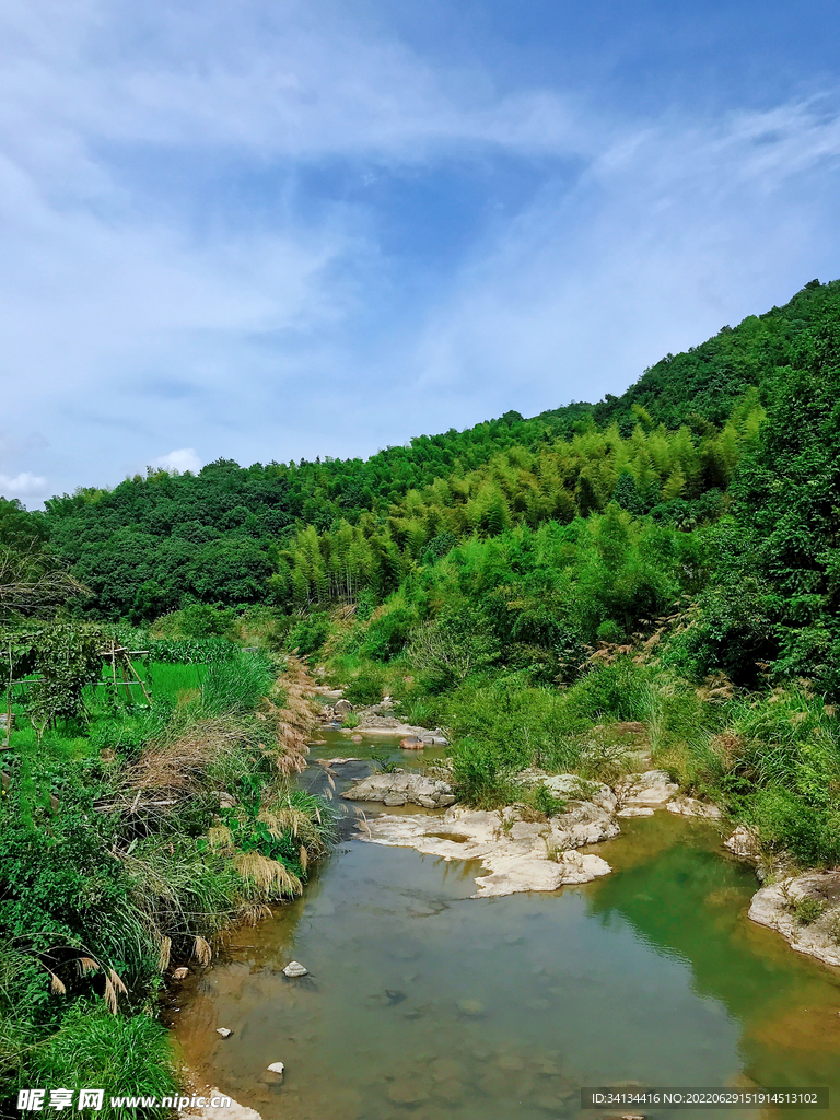 夏日乡村美景