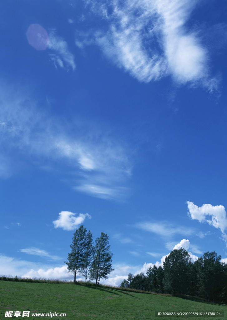 湛蓝的天空    