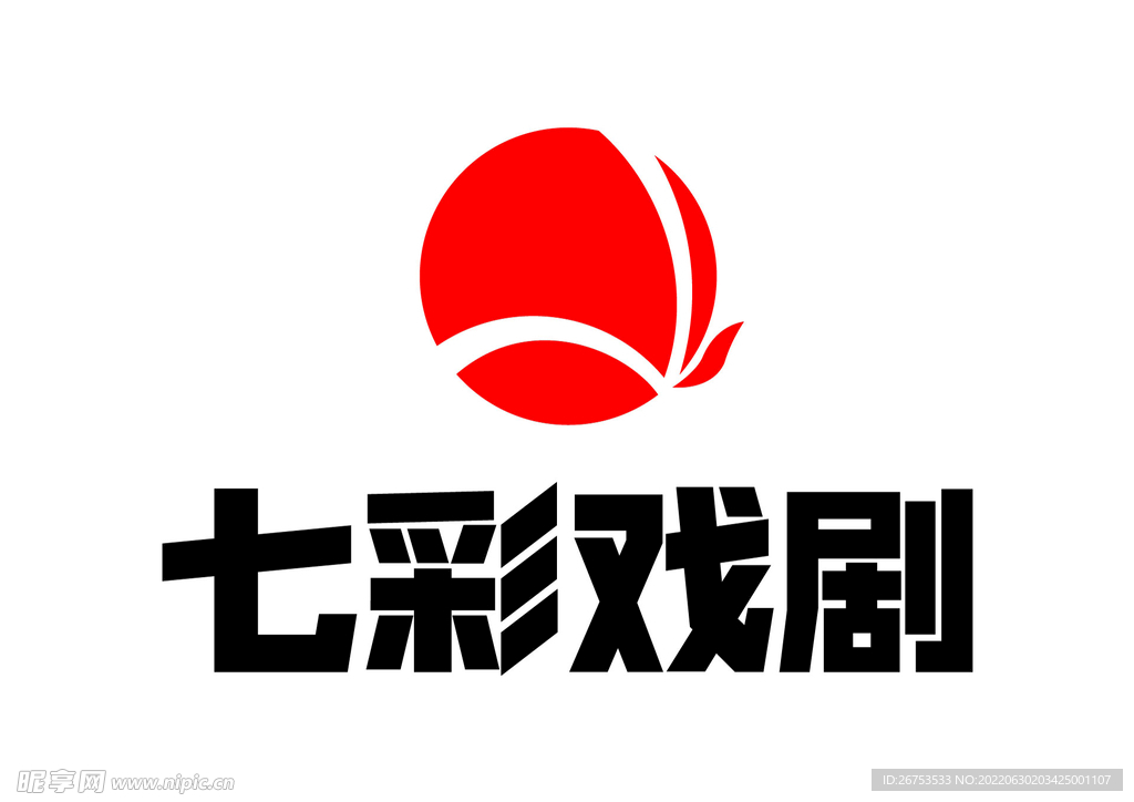 七彩戏剧2 LOGO 台标