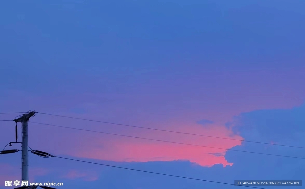 晚霞